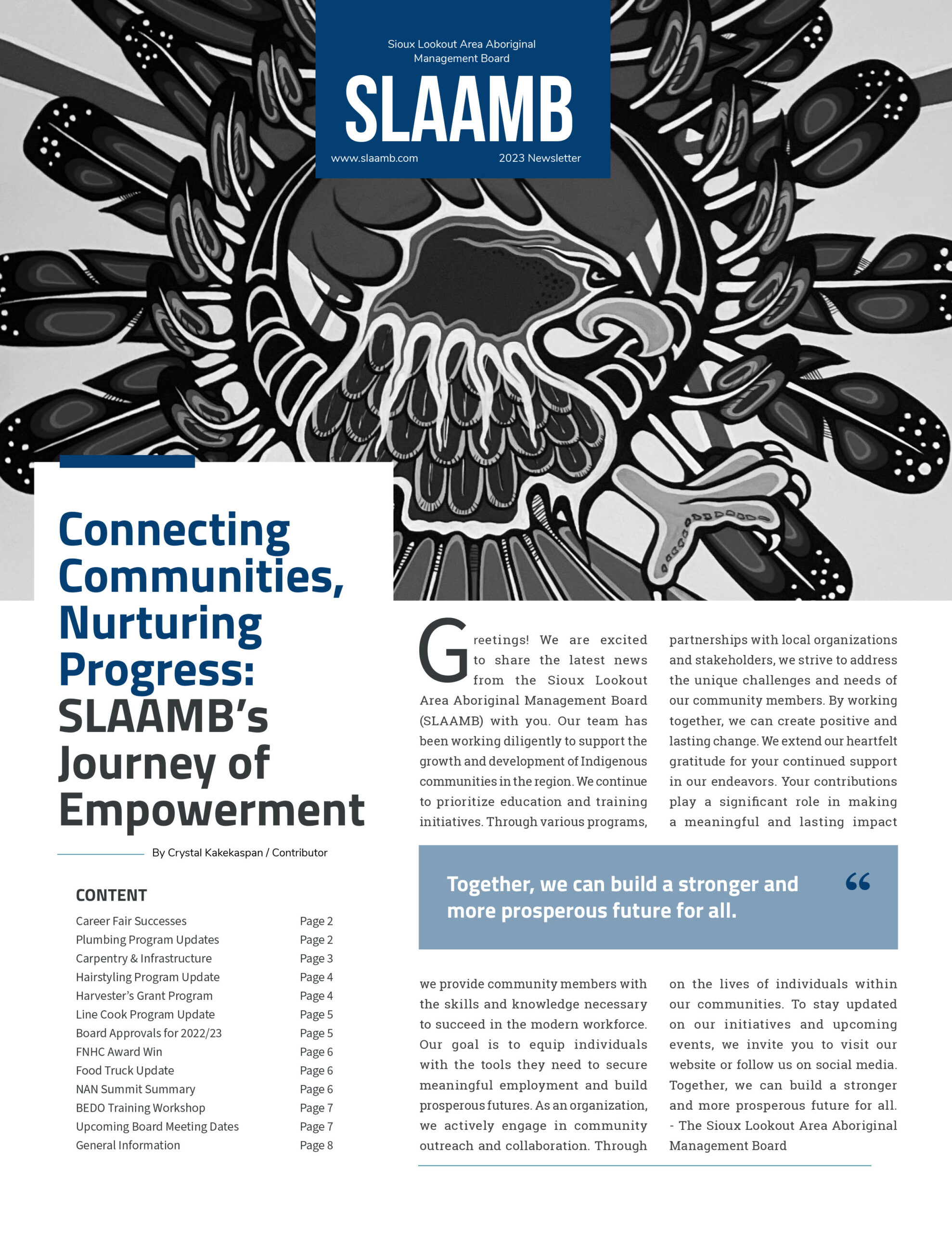 Connecting Communities, Nurturing Progress: SLAAMB’s Journey of Empowerment